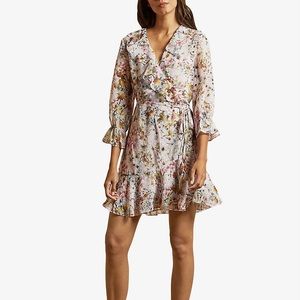 Ted Baker Grayce Jasmine Ruffle Wrap Dress